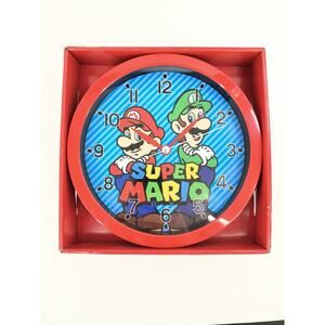Super Mario Wall Clock Analog Display